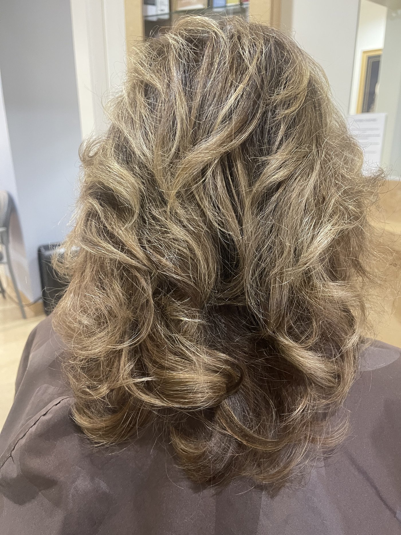Hair color by Shawn
