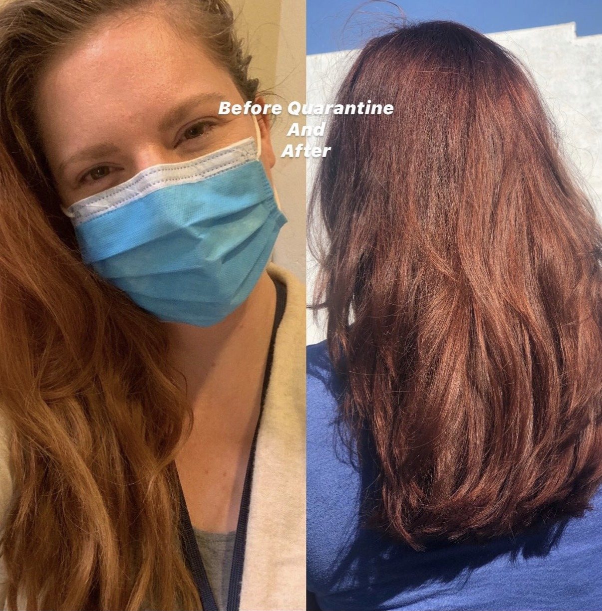 Hair color by Shawn